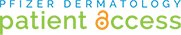 Pfizer Dermatology Patient Access logo